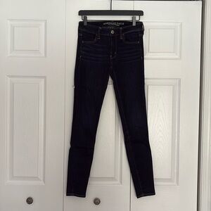 American eagle denim X super super stretch jeggings